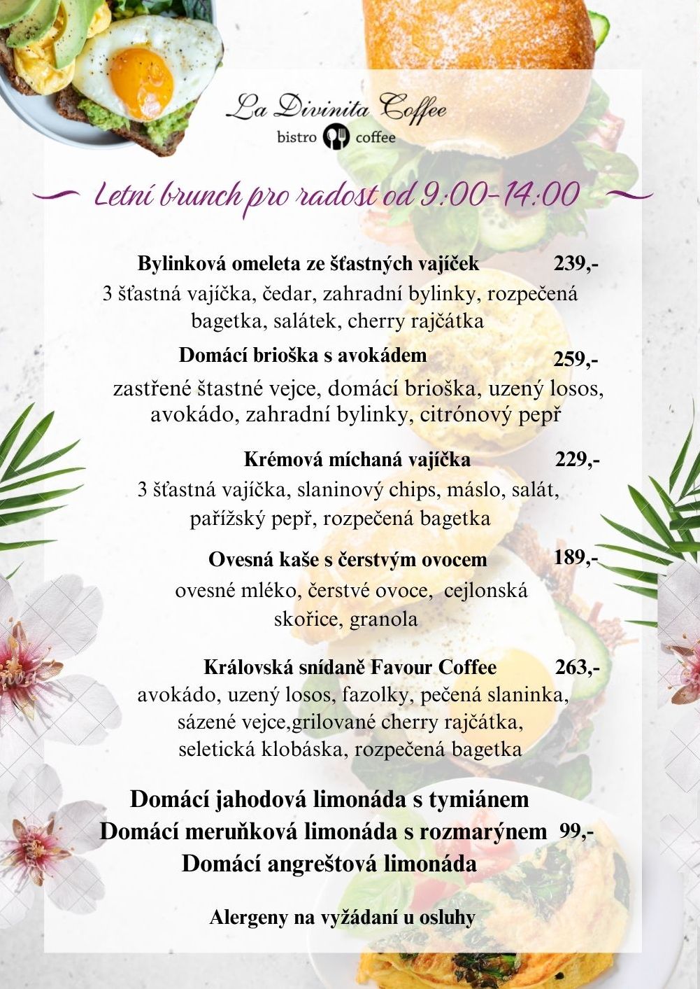 Letní brunch 2026 Letní brunch 2026