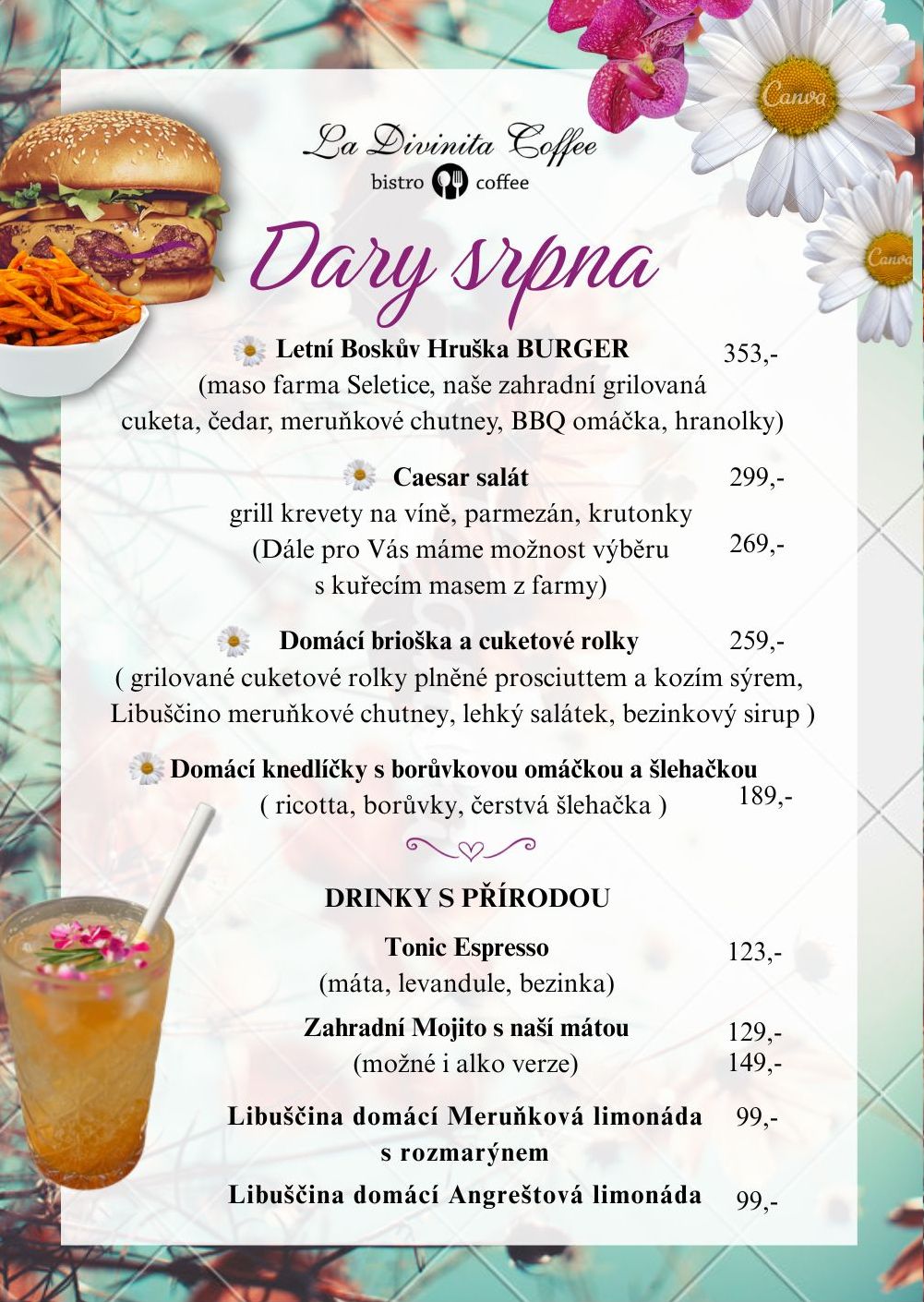Srpen dary léta